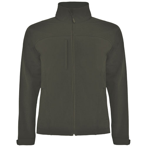 Veste promotionnelle softshell unisexe Rudolph ROLY Vert militaire foncé